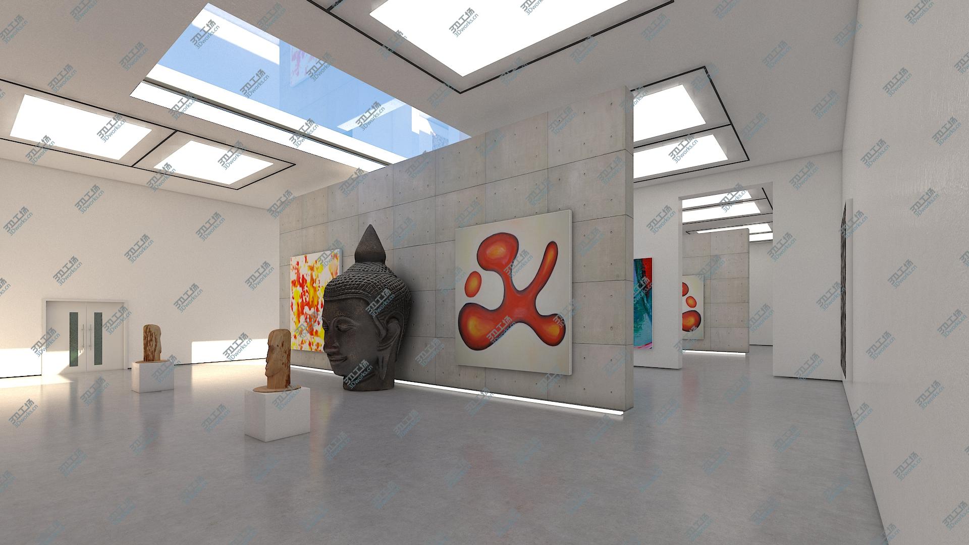 images/goods_img/2021040231/White Gallery 04 3D model/2.jpg